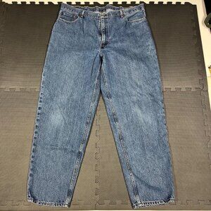 Levis 550 Relaxed Fit Blue Denim Jeans Size W44 L34